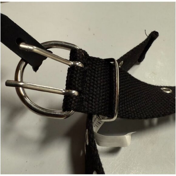 Art Class Girls' Grommet Belt Black Small - Picture 3 of 4